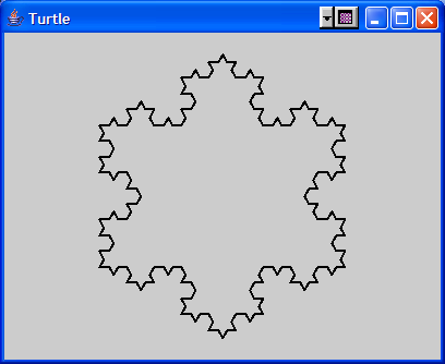 Stage 3 Koch snowflake